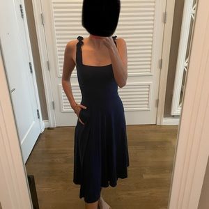 Reformation blue midi dress